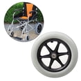 thumbnail image 4 of Xingzhi Roue Arrière de Remplacement pour Fauteuil Roulant de 12 Pouces pour Fauteuils Roulants et Marchettes Accessoires Gris, 4 of 9