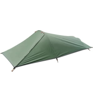 Tente de camping en plein air ultralégère Tente pour personne seule Tente étanche Tente d'aviation en aluminium Support Portable Sac de couchage Tente