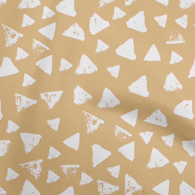 oneOone Cotton Poplin Light Brown Fabric Geometric Sewing Craft Projects Fabric Prints By Yard 56 Inch Wide