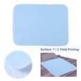 thumbnail image 3 of LHCER 2 Pack, Bed Pad Standard Reusable Underpad Washable For Adults Incontinence Pad Blue + White 45 * 60,Reusable Washable Pad, 3 of 5