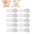 thumbnail image 3 of 10Pcs Silicone Makeup Brush, Silicone  Brush Mini Short Handle Mud Applicator Portable Facial Beauty Tool, 3 of 8