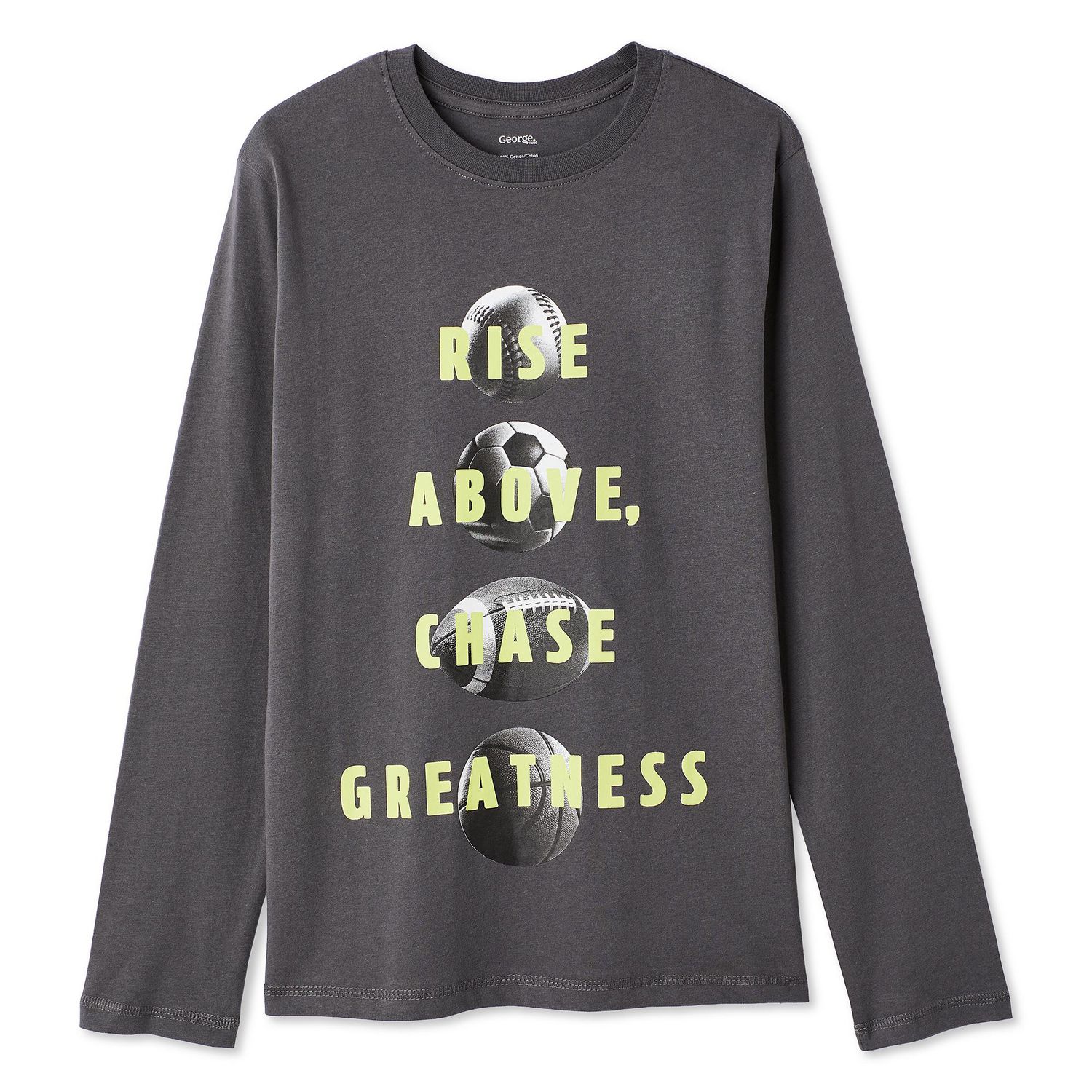 George Boys' Graphic Long Sleeve Tee