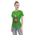 thumbnail image 4 of T-Shirt Basique à Manches Courtes pour Femmes Demon Slayer Blade Tanjiro, 4 of 6
