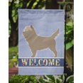thumbnail image 3 of Carolines Treasures BB8286GF Cairn Terrier Welcome Flag Garden, 3 of 3