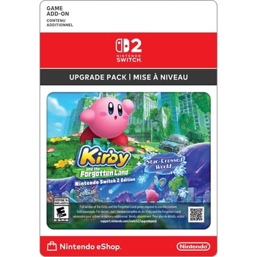 Kirby and the Forgotten Land – Nintendo Switch 2 Edition + Star-Crossed World Upgrade Pack (Code Numérique)