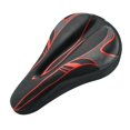 thumbnail image 1 of ZLight Bike Saddle Cover Universal Fit Pads Comfortable Seat Bike Saddles Cover Black Red 29x19cm, 1 of 6