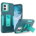 thumbnail image 2 of Étui Robuste Antichoc avec Béquille pour Moto g 5G 2023 g Play Pure Power Stylus Edge 40 Pro X40 30 Pro, Étui de Protection pour Voiture, Noir, pour g Play 2023, 2 of 6