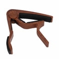 thumbnail image 2 of Capos Accessory, Portable Universal Firm Locking Clip On String Clamp Capo Durable With 5Pcs Pick For Playing Dark Wood Colour,Light Wood Colour,Black, 2 of 8