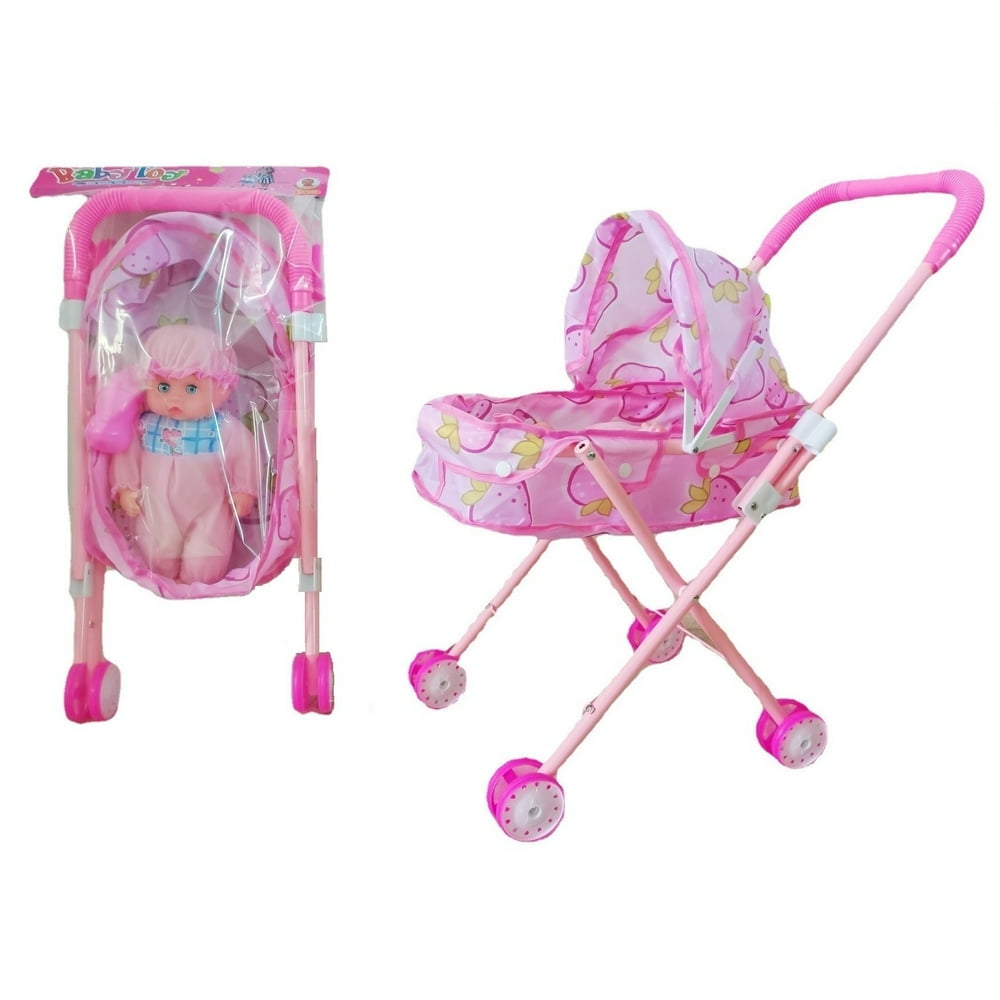 MesaSe 2023 Nouvelle Poussette pour Poupées Reborn Poussette pour Poupée Bébé pour Tout-Petits et Enfants avec Poupée+biberon Poussette Pliable pour MesaSe 2023 Nouvelle Poussette pour Poupées Reborn Poussette pour Poupée Bébé pour Tout-Petits et Enfants avec Poupée+biberon Poussette Pliable pour