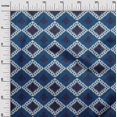 thumbnail image 2 of oneOone Cotton Poplin Fabric Argyle Ikat Printed Craft Fabric BTY 56 Inch Wide, 2 of 4