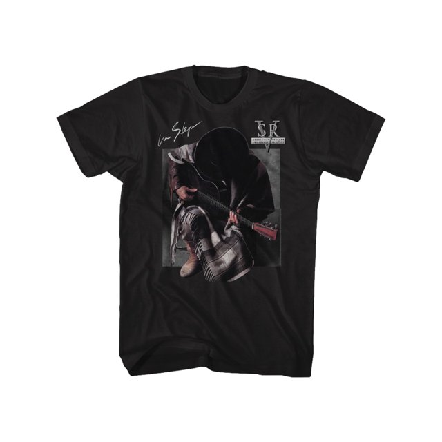 Stevie Ray Vaughn In Step Black Adult T-Shirt Tee