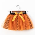 thumbnail image 2 of MIASHUI Tutus pour Tout-Petits et Petites Filles Robe de Danse Ballet Patchwork à Pois avec Épingles à Cheveux, Orange, 2-4 Ans, 2 of 5