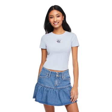 T-shirt coupe bébé No Boundaries pour femmes