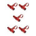thumbnail image 2 of QualitChoice Rallonge de Guidon de Vélo Détachable Réutilisable Extension en Alliage d'Aluminium Support de Fixation pour Bell Rouge 5Ensemble, 2 of 6