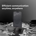 thumbnail image 3 of EASTIN Hy C8 PRO Lunettes Intelligentes Multifonctions AI Bluetooth Hy-C8 PRO Lunettes Intelligentes avec Caméra Écouteurs Sans Fil AI Lunettes Intelligentes pour Écouter de la Musique et Appeler Prise en Charge 75 la, 3 of 7