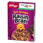 Kellogg’s Two Scoops® Raisin Bran Original: ANGLAIS 375g
