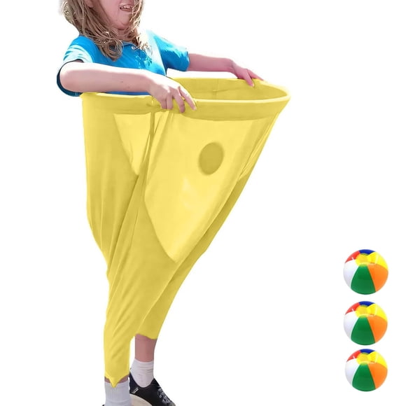 Uuiauoio Granny Pants Yard Game Set with 3 Bouncy Balls, Outdoor Family Reunion Game for Adults, Freaky Party Games for Backyard BBQ and Picnic Activities