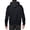 Black, variant on Gildan Mens Heavy Blend Hooded Sweatshirt, L, Mint Green