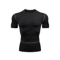 thumbnail image 1 of Innerwin Sport T Shirt Short Sleeve Mens Summer Tops Gym Plain Breathable Compression Shirts New M, 1 of 2