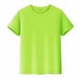 thumbnail image 1 of PMVFHDE T-Shirts à Manches Courtes pour Garçons T-Shirts pour Enfants T-Shirts à Manches Courtes Hauts Unis Tees Garçon et Fille Unisexe Tout-Petits Enfants T-Shirt à Col Rond Vert Armée,12-14 Ans, 1 of 7