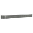 thumbnail image 1 of vidaXL Raised Garden Bed Raised Flower Bed Galvanized Steel Outdoor Planter, 1 of 6
