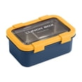 thumbnail image 2 of EGNMCR Lunch Box Compartment Lunch Box For Office Workers Temperature Lightweight Students With Rice Divider Stainless Steel Insulation Lunch Box Bento lunch boxes, 2 of 6
