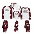 thumbnail image 2 of MASRIN Matching Pjs For Family Christmas Pajamas for Family Pjs Matching Set Family Christmas Pajamas Soft Xmas Pajamas Matching Sets Top Pants Christmas Hat Pjs, 2 of 4