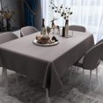 thumbnail image 2 of LAICAIW PVC Tablecloth for Outdoor Picnic, 100% Waterproof Oil-Proof, 54 x 78 inch, Sandal, Rectangle, Wipeable, Thick, Table Cover, 2 of 7