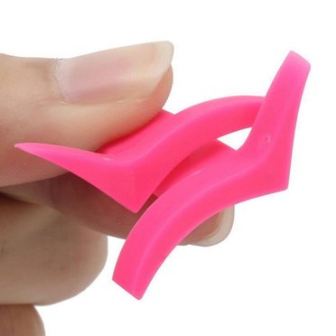 yingyy Pochoir en Silicone pour Eyeliner Modèle Tampon Aile Tampon Eyeliner Forme Tampon pour Cils Femmes Fille Accessoires de Maquillage