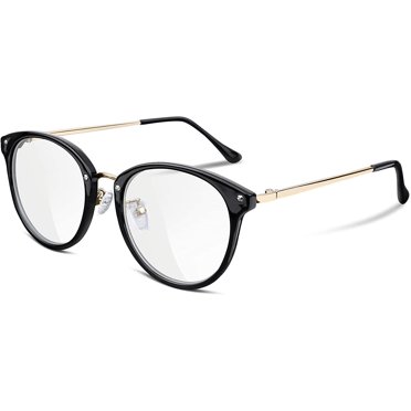 FEISEDY Women Vintage Glasses Frames Round Eyewear Clear Lens B2260
