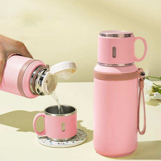Fiudx Gobelet Infuseur à Thé en Acier Inoxydable / Tasse de Voyage Isolée sous Vide 600 ml / Intérieur en Acier Inoxydable 304 / Rétention de Température Chaude et Froide / Conception de Séparation Thé-Eau / Plusieurs Couleurs