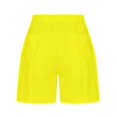 thumbnail image 4 of Birdeem Womens Solid Casual Loose Pockets Drawstring Short Pants, 4 of 12