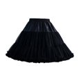 thumbnail image 3 of Dalazy Femmes Couches Tulle Jupon Mousseline de Soie Robe Costume pour Cosplay Noir 45cm 1Set, 3 of 6