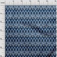 thumbnail image 2 of oneOone Silk Tabby Fabric Paisley & Chevron Ikat Print Fabric BTY 42 Inch Wide, 2 of 4