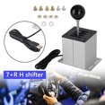 thumbnail image 1 of 7+R Simulateur USB H Levier de Vitesses pour Logitech G29 G920 Volant PC Blanc, 1 of 12