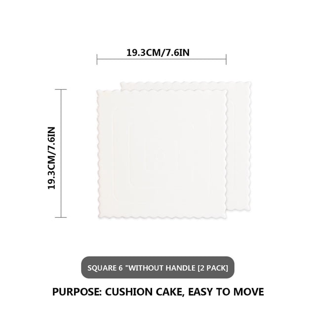 Leutsin Reusable Birthday Cake Spacer Cake Bottom Holder Household Round Mop Pad