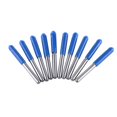 thumbnail image 2 of Double-Flute End Mill, Milling Cutter, 10pcs Double Straight Flutes End Mill Tungsten Carbide For Industry, 2 of 8
