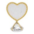 thumbnail image 3 of Nail Art Tool, Fine Workmanship Small Size Resin+ Nail Art Display Stand  For Home Use And Nail Salon White Bottom Gold Frame, 3 of 8