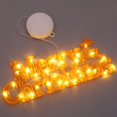thumbnail image 4 of GUOOL Creative Plastic Merry Christmas Letter Light Xmas LED Light Ornament Lights for Yellow, 4 of 8