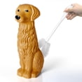 thumbnail image 1 of Golden Retriever Ceramic Toilet Brush Holder with Plastic Brush Set by Allure Home Creation, 1 of 4
