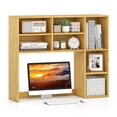 thumbnail image 1 of Costway Desktop Bookshelf with 7 Open Cubbies & 3 Adjustable Shelves for Home Office Dorm Beige, 1 of 10