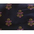 thumbnail image 4 of oneOone Georgette Viscose Fabric Leaves & Floral Block Print Fabric BTY 42 Inch Wide, 4 of 5