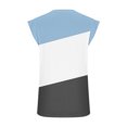 thumbnail image 4 of Yuyuzo Camisoles d'Été pour Femmes à Manches Cap, Tunique à Col Rond, Coupe Ample, T-Shirts Basiques Décontractés, 4 of 4