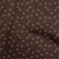 thumbnail image 1 of oneOone Velvet Brown Fabric Floral Sewing Craft Projects Fabric Prints By Yard 58 Inch Wide, 1 of 5