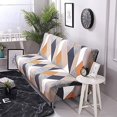 thumbnail image 2 of CHOK 2024 Futon Slipcover Armless Sofa Cover Stretch Sofa Bed Slipcover Protector Elastic, 2 of 2