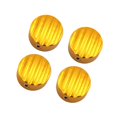 thumbnail image 1 of 4x Boulons à Tête Boulons Capuchons Écrous Couvercle R Street Bouchon Double Tasse Usiné pour T120 Lignes Dorées, 1 of 9