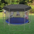 thumbnail image 2 of Kids Outdoor Trampoline With Sunshade Cover Mesh And Enhanced For Children Over 3 Years Durable TPE Material For Toys, 2 of 9