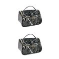 thumbnail image 3 of QualitChoice Modèle Sac Cosmétique Commode Femmes Sac de Rangement Sac de Transport Contenant le Type d'Organisateur de Maquillage de Voyage 4 2Set, 3 of 6