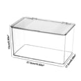 thumbnail image 3 of Storage Boxes with Lids,Transparent Mask Stationery Storage Box Office Supplies Cosmetic Storage Box Desktop Storage Acrylic Organising Box,Storage Box with Lid,Box of Masks, 3 of 7