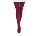 thumbnail image 1 of jovati Collants Opaques d'Automne Couleur Bonbon Leggings Collants à Pied, 1 of 2